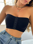 Sutiã Bandeau ConfortFit – Sem Costura e Fechamento Frontal