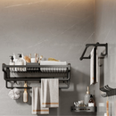 Prateleira Organizadora de Banheiro Premium - Cinza Grafite