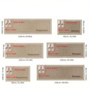 Tapete Para Cozinha Antiderrapante Couro Sintético Kitchen