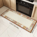 Tapete para Cozinha Antiderrapante Retangular Floral