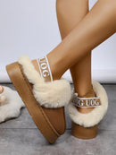 Ténis Feminino confort Now – Outono Inverno, Forradas em Lã e Solado Antiderrapante - Rosence