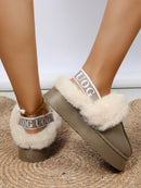 Ténis Feminino confort Now – Outono Inverno, Forradas em Lã e Solado Antiderrapante - Rosence